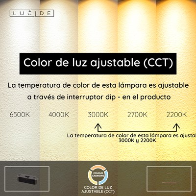 Lucide BANNISTER - Lámpara colgante - LED Regul. - CCT - 1x30W 2200K/3000K - Aspecto madera - Vibes